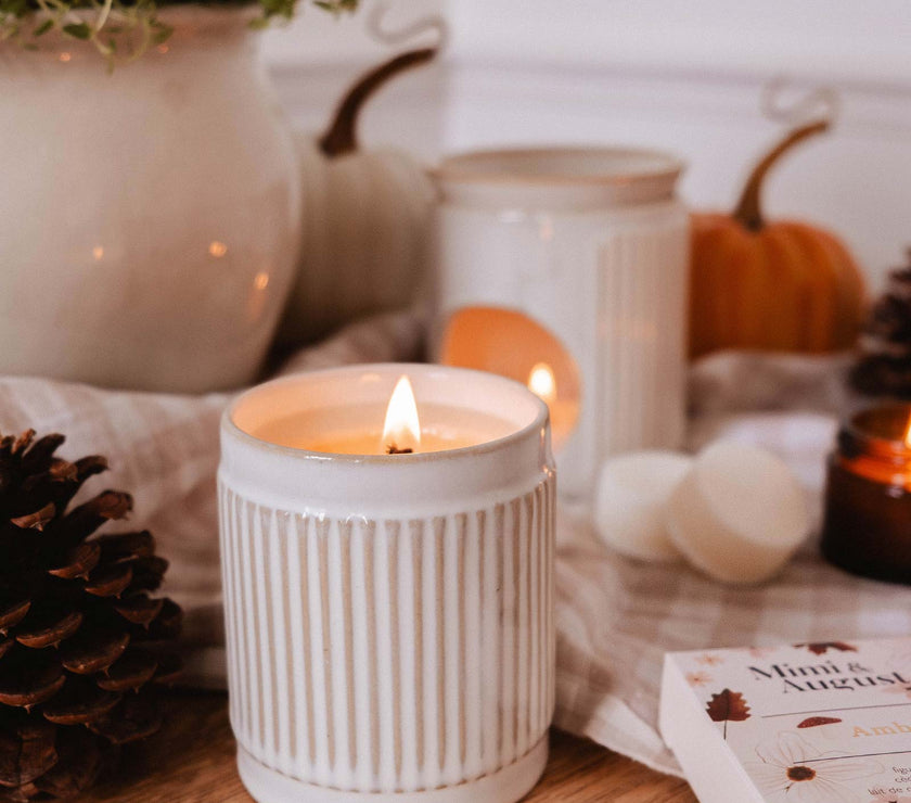 Ambre - Reusable Candle