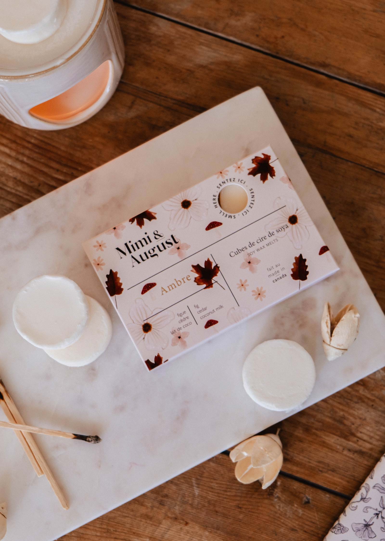 Soy Wax Melts - Ambre Mimi & August Wax Tarts art-noise.myshopify.com soy-wax-melts-ambre