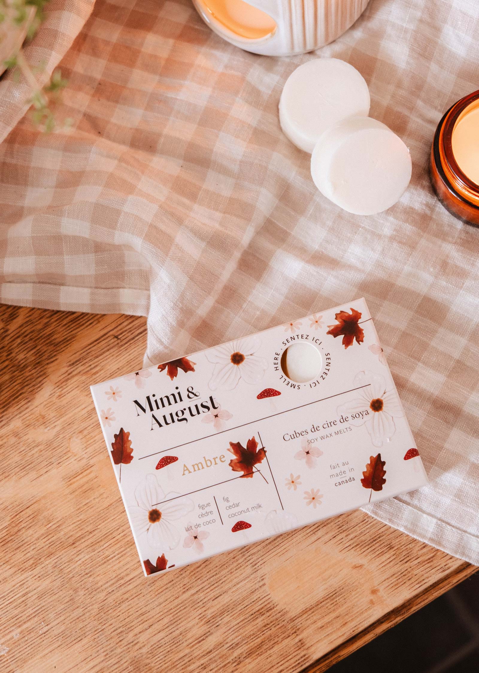 Soy Wax Melts - Ambre Mimi & August Wax Tarts art-noise.myshopify.com soy-wax-melts-ambre