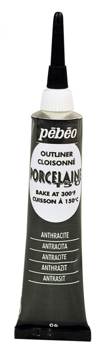 Porcelaine 150 - Outliner 20ml Anthracite Black - Art Noise