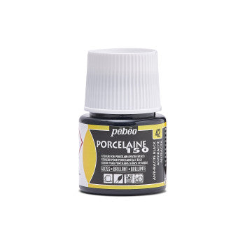 Porcelaine 150 - 45ml Anthracite Black - Art Noise Porcelaine 150 - 45ml Anthracite Black Pebeo Porcelaine Paint art-noise.myshopify.com porcelaine-150-45ml-anthracite-black