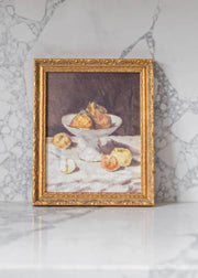  Antique Fruit | French Brass Gold Mould Framed Art – 8” x 11” Clementine Home Floral Gift  art-noise.myshopify.com antique-fruit-french-brass-gold-mould-framed-art-8-x-11