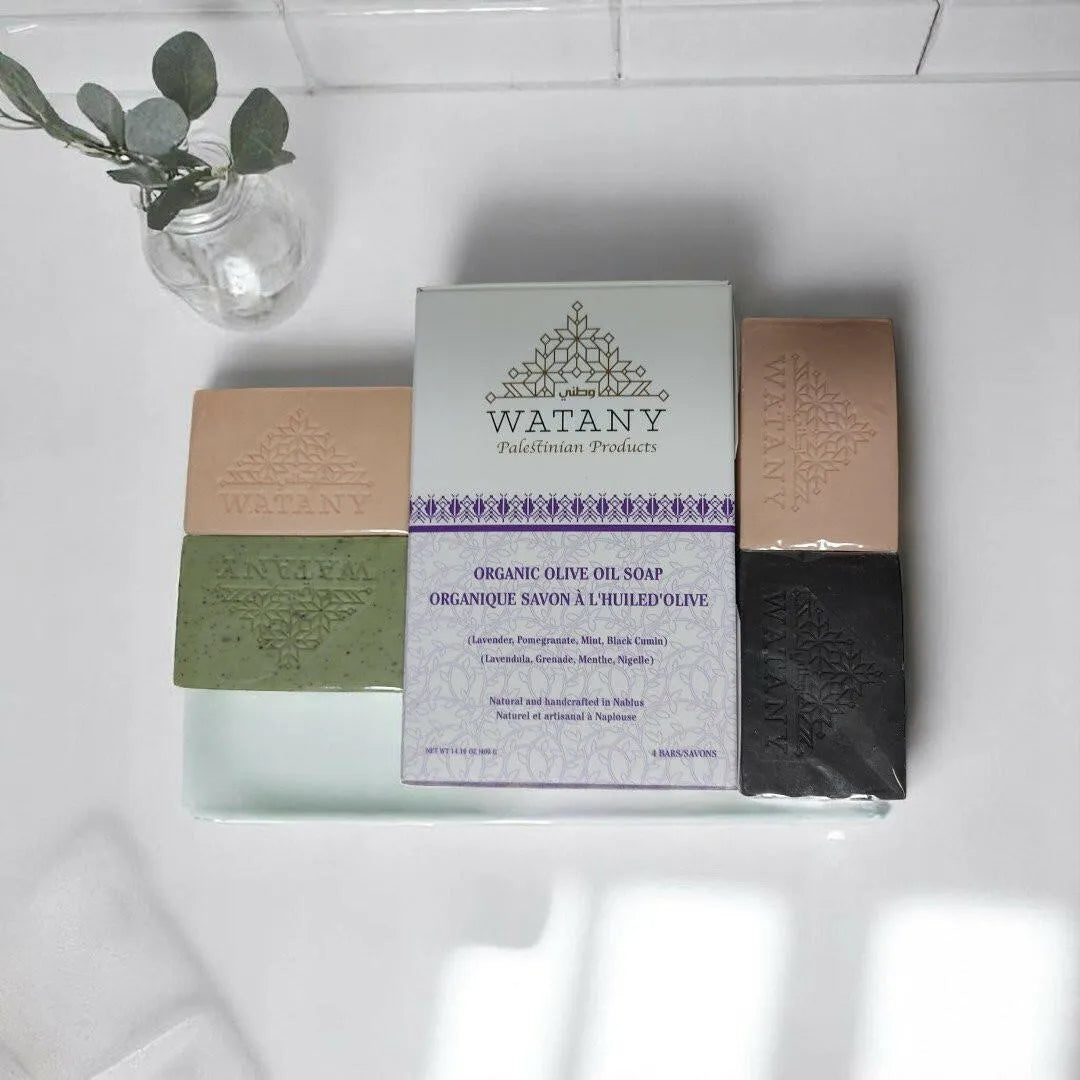 Herbal Olive Oil Soap Collection L Watany Palestinian Products Soap art-noise.myshopify.com herbal-olive-oil-soap-collection-l Herbal Olive Oil Soap Collection L Watany Palestinian Products Soap art-noise.myshopify.com herbal-olive-oil-soap-collection-l