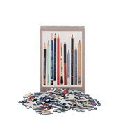 Pencils - 99 Piece Mini Jigsaw Puzzle
