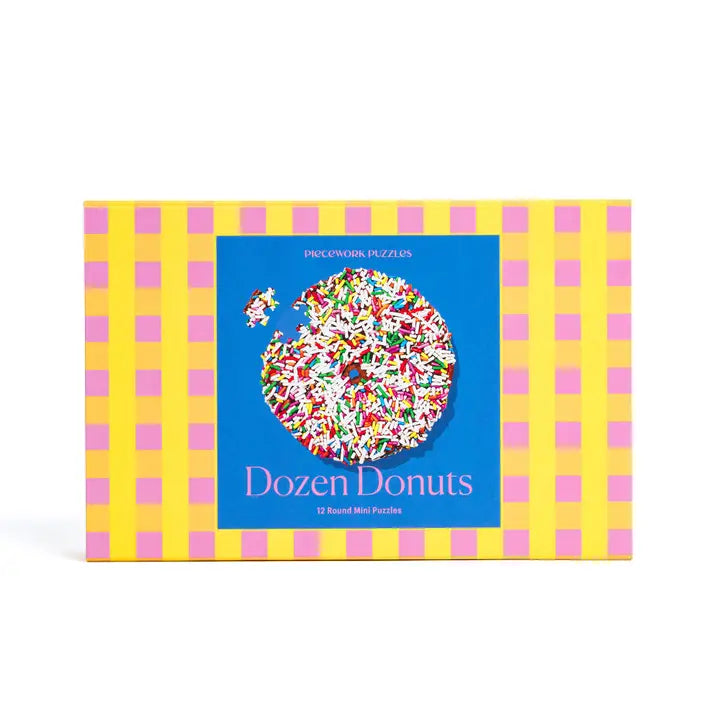 Piecework Puzzles - Dozen Donuts - Mini Puzzles