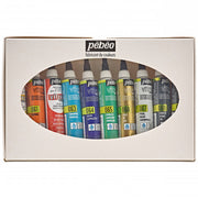 Vitrea 160 - Set of 10 Assorted Glass Paint Outliners, 20 ml Tubes - Art Noise