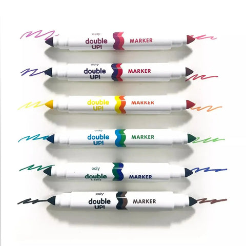 OOLY - Double Up! Double Ended Markers - Set of 6/12 Colors - Art Noise OOLY - Double Up! Double Ended Markers - Set of 6/12 Colors OOLY Markers art-noise.myshopify.com ooly-double-up-double-ended-markers-set-of-6-12-colors