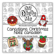 Mini Coloring Book - Canadiana Christmas