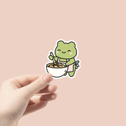 Baking Frog Sticker