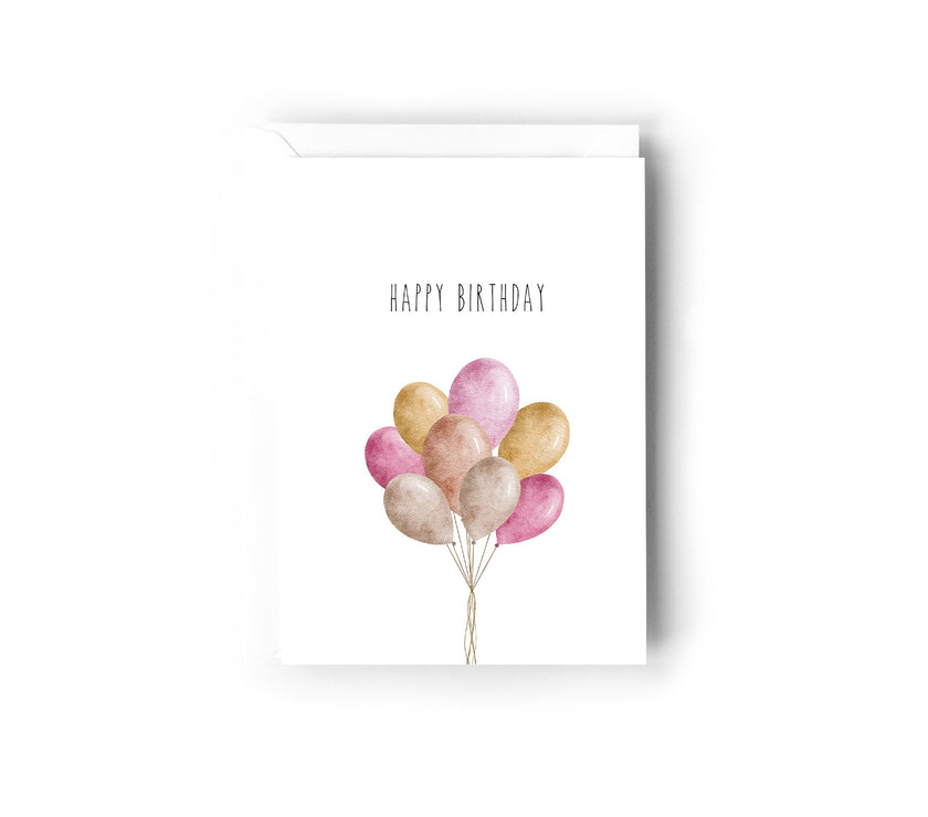 Happy Birthday Balloon Bunch