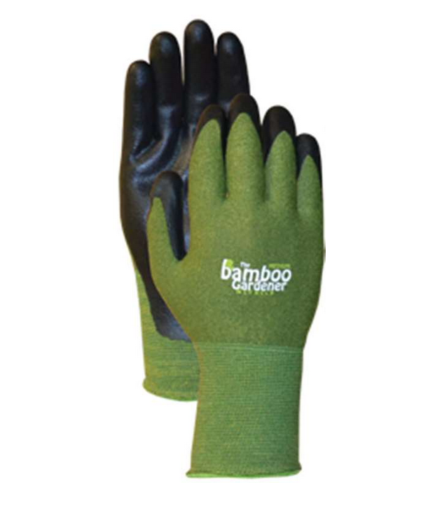 BAMBOO NITRILE PALM GLOVE- LARGE