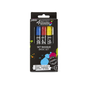 4Artist Marker - Set 5x4mm Basic - Art Noise