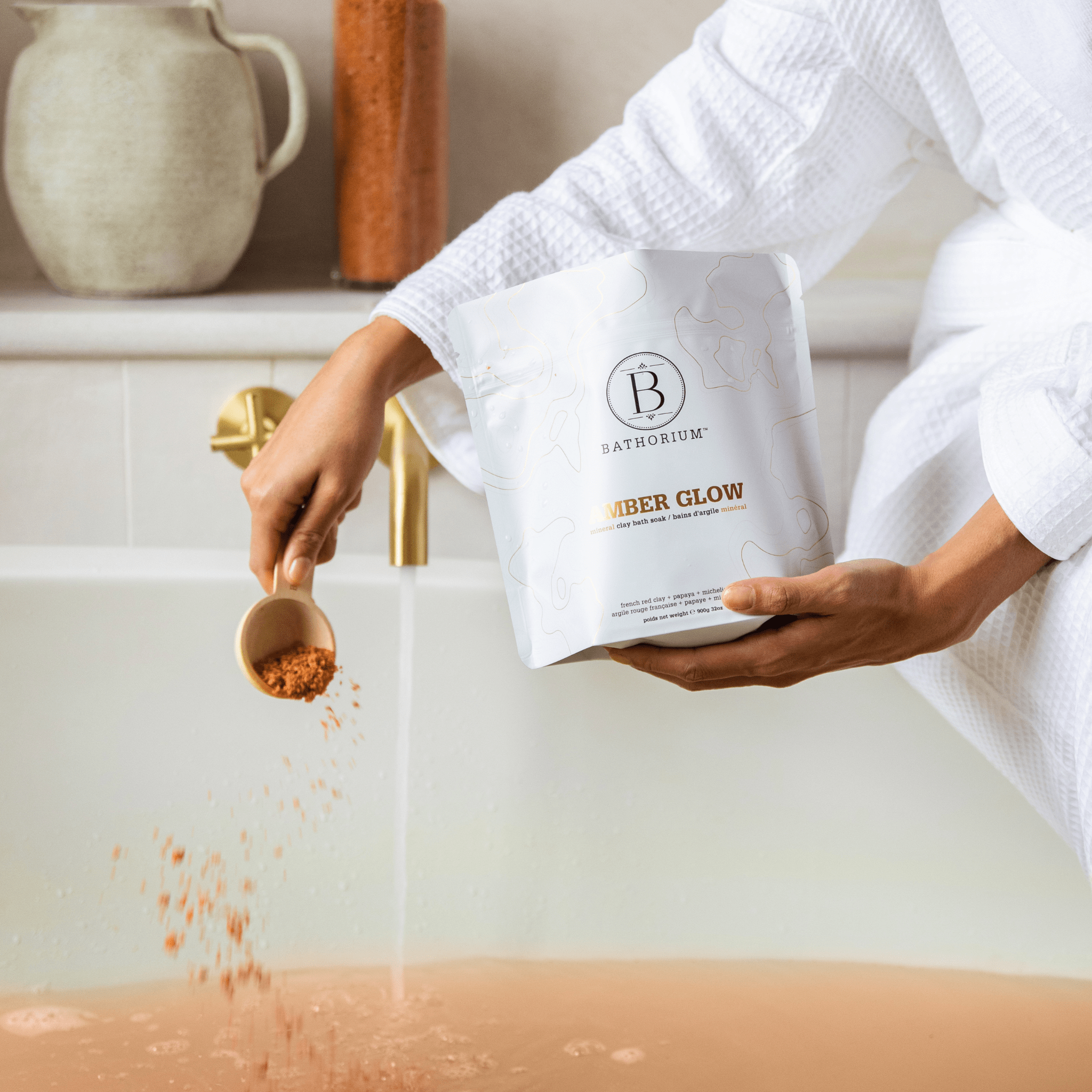 Amber Glow Mud Mineral Soak