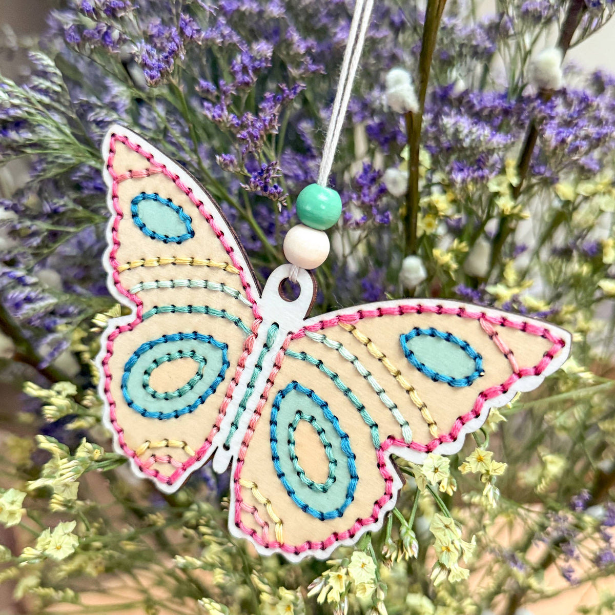 Make Your Own Stitched Butterfly Decoration