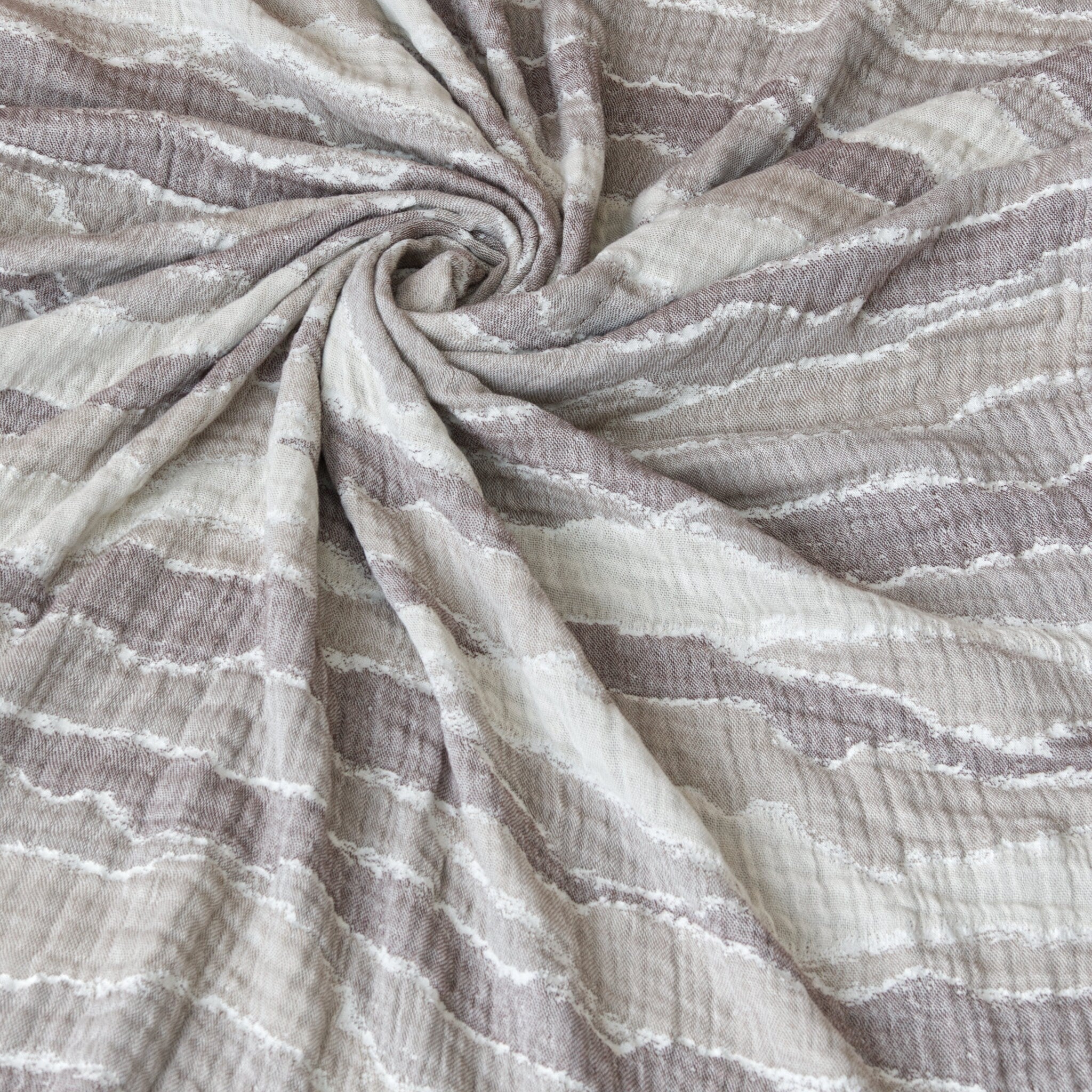 Waves: Wearable Throw 2 Colors