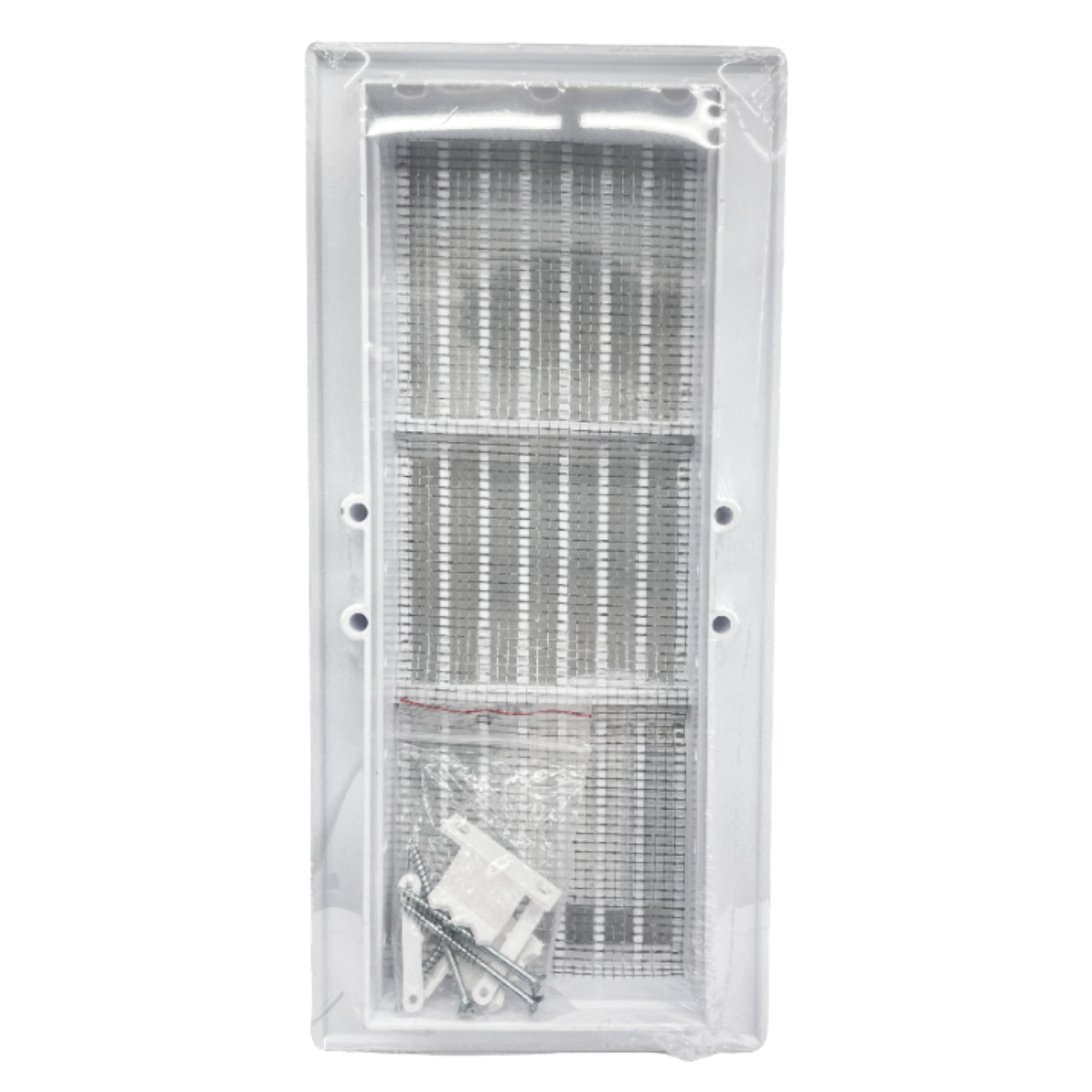 Byson Ceiling Registers, Plastic with Screen - White 4" x 10"