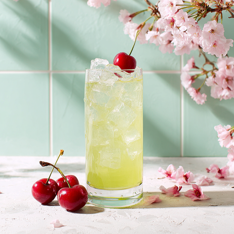 Organic Sakura Cherry Rose Tealish Green Tea art-noise.myshopify.com organic-sakura-cherry-rose