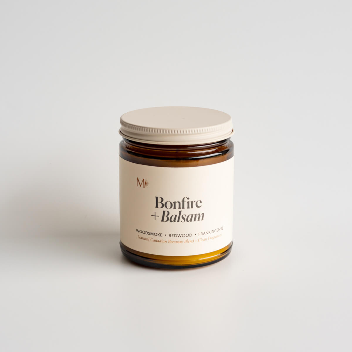 Bonfire + Balsam Candle Jar