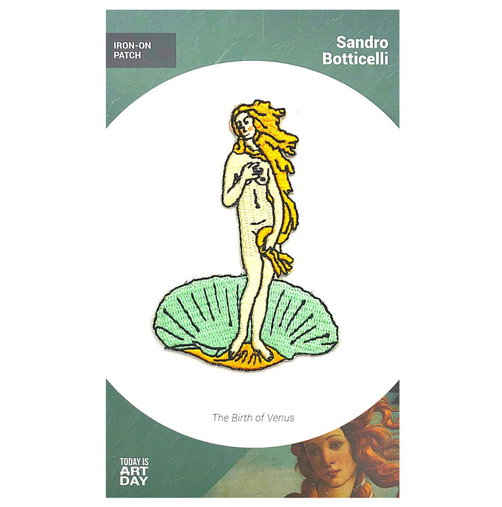 Today is Art Day - Botticelli Venus Patch - Art Noise Today is Art Day - Botticelli Venus Patch Today is Art Day Appliques & Patches art-noise.myshopify.com today-is-art-day-botticelli-venus-patch Today is Art Day - Botticelli Venus Patch Today is Art Day Appliques & Patches art-noise.myshopify.com today-is-art-day-botticelli-venus-patch