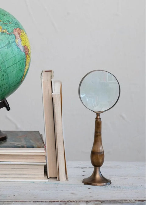 Brass & Bone Magnifying Glass Clementine Home Floral Gift product_type art-noise.myshopify.com brass-bone-magnifying-glass Brass & Bone Magnifying Glass Clementine Home Floral Gift  art-noise.myshopify.com brass-bone-magnifying-glass