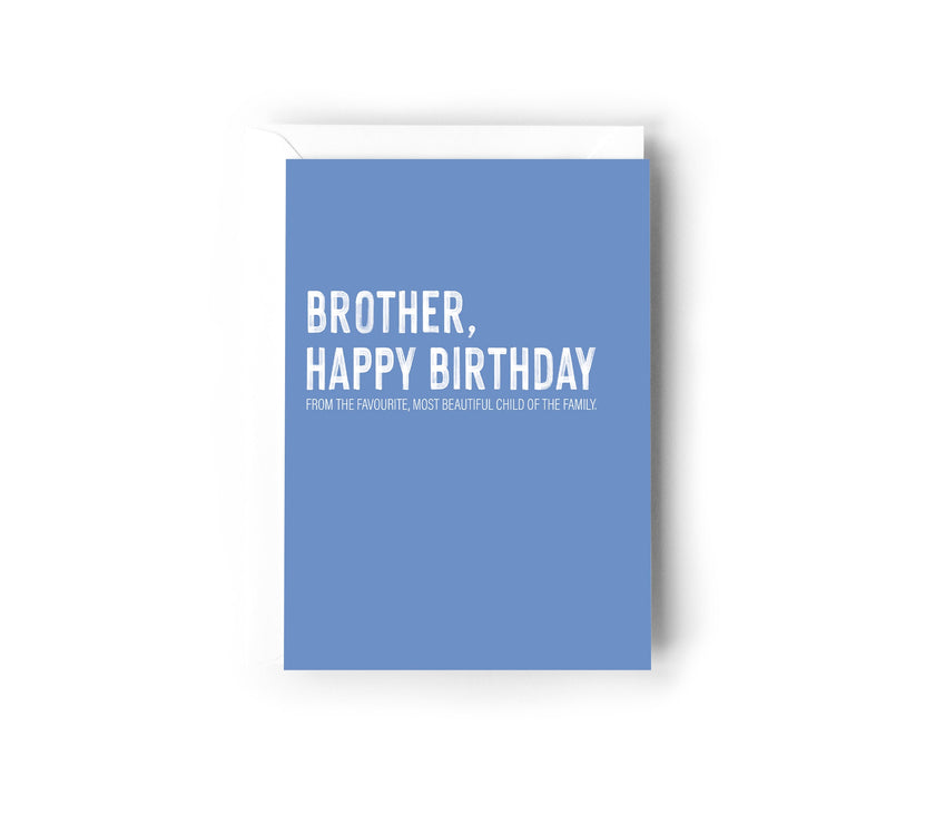 Brother, happy birthday