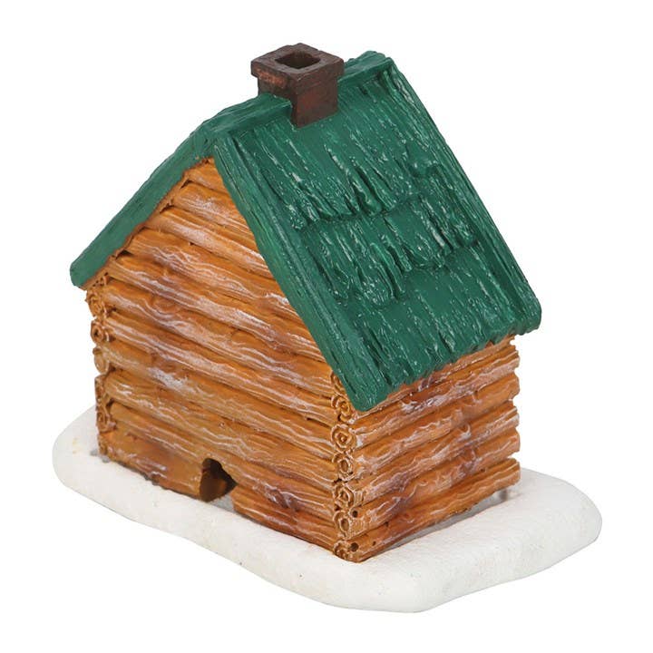 Winter Cabin Ski Chalet Incense Cone Holder Eloise and Oliver product_type art-noise.myshopify.com winter-cabin-ski-chalet-incense-cone-holder