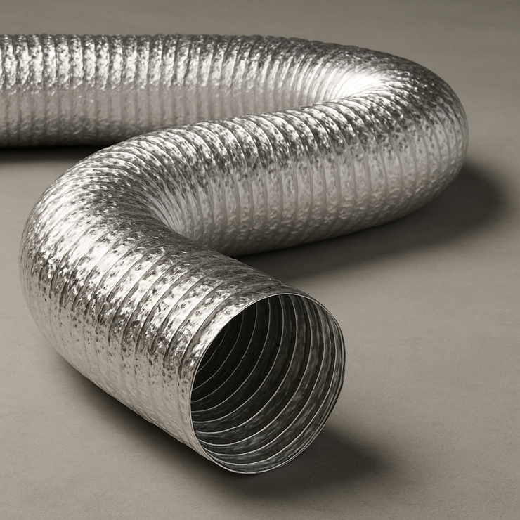 Flexible Aluminum Duct – 20' Dryer Vent Hose | 4" & 6" Sizes