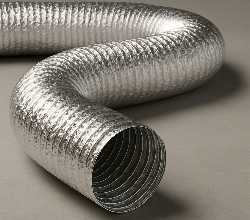 Flexible Aluminum Duct – 20' Dryer Vent Hose | 4" & 6" Sizes