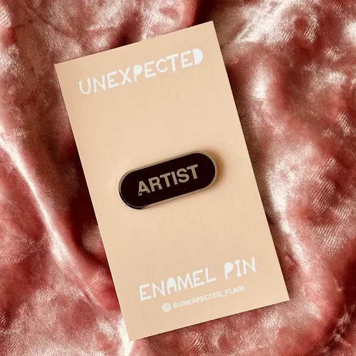 Unexpected Flair - Artist Enamel Pin