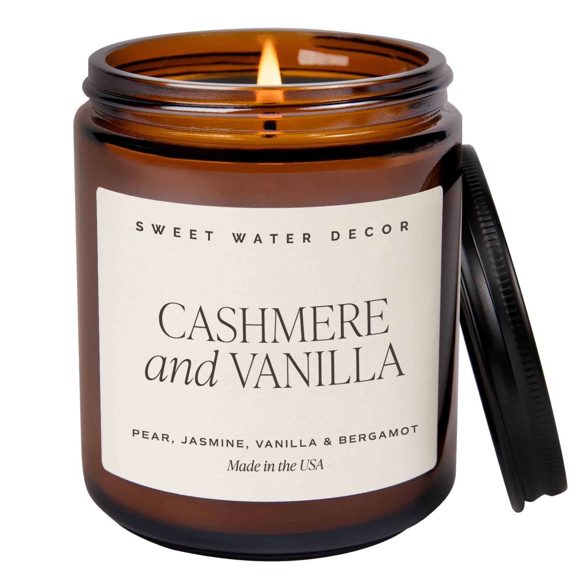 Cashmere and Vanilla Candle Clementine Home Floral Gift product_type art-noise.myshopify.com cashmere-and-vanilla-candle