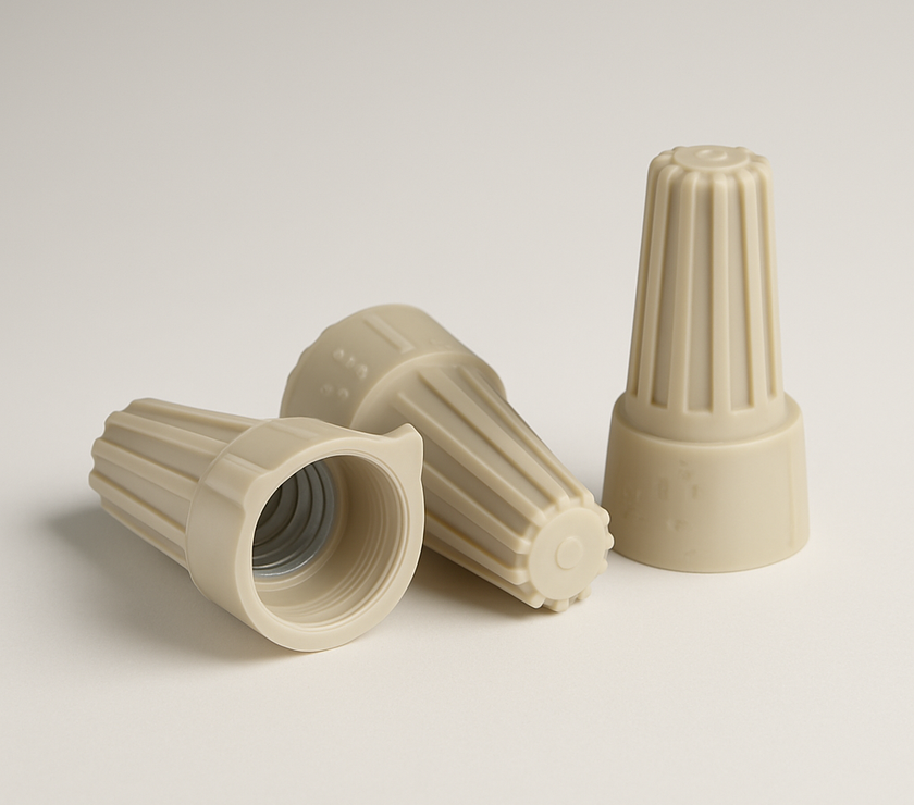 Winged Electrical Wire End Connectors Caps
