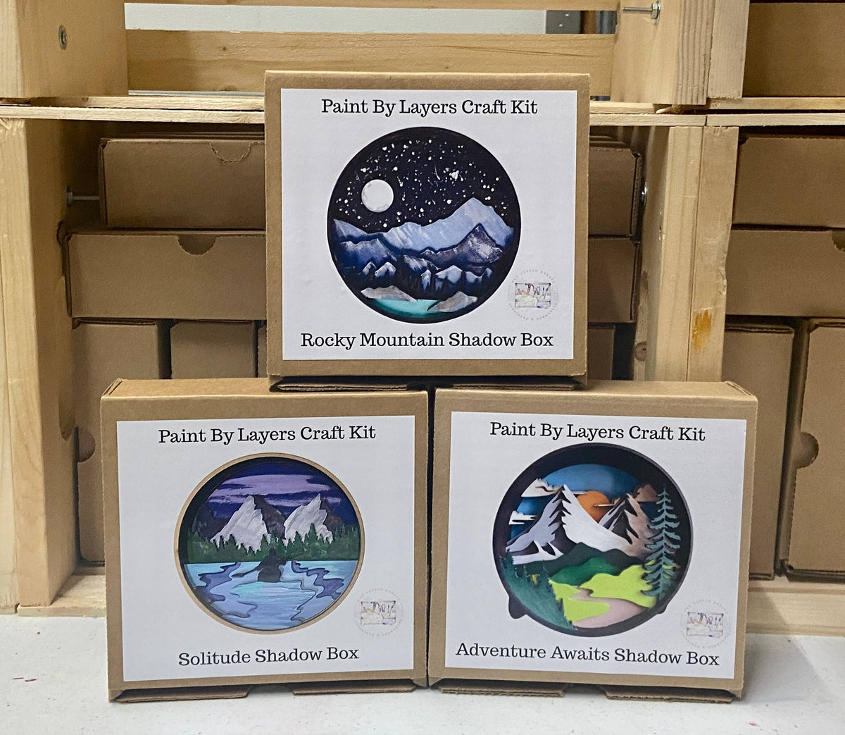 Silent Night Shadow Box Kit