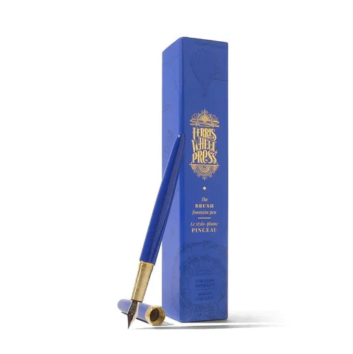 Ferris Wheel Press - Brush Fountain Pen Fine - Cerulean Midnight