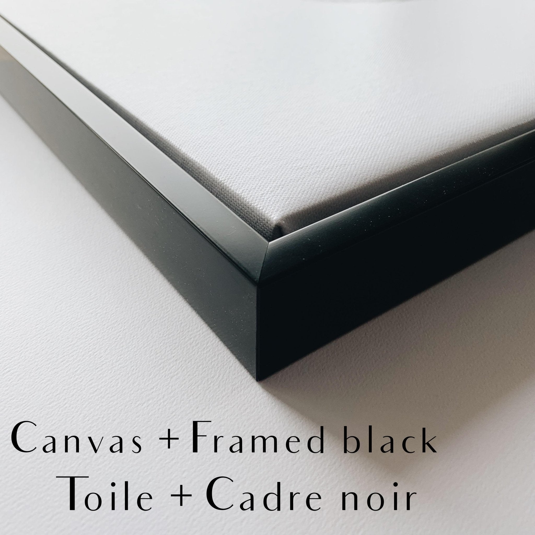 Charcoal Women Figure - Black on cream