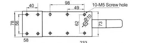  Byson Cold Room Door Handles and Locks - Chrome Byson  art-noise.myshopify.com byson-cold-room-door-handles-and-locks-chrome