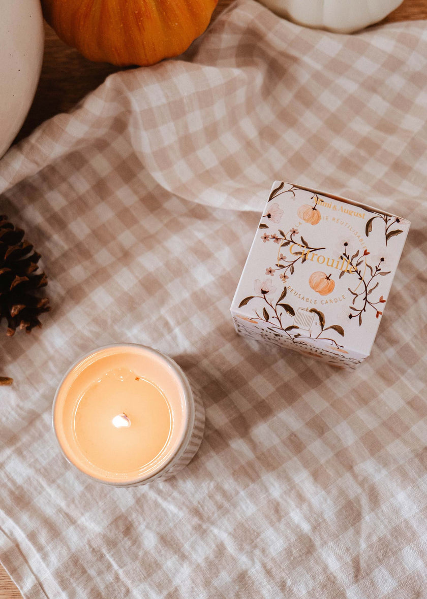 Citrouille - Reusable Candle
