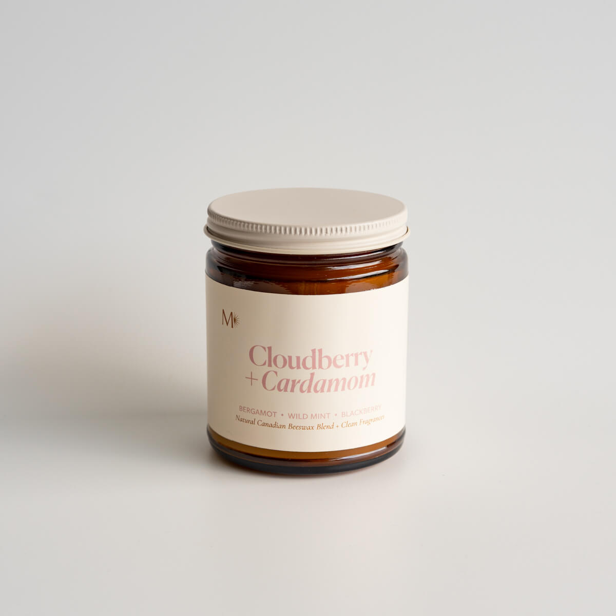 Cloudberry + Cardamom Candle Jar Misiyo Candle Co Candles art-noise.myshopify.com cloudberry-cardamom-candle-jar
