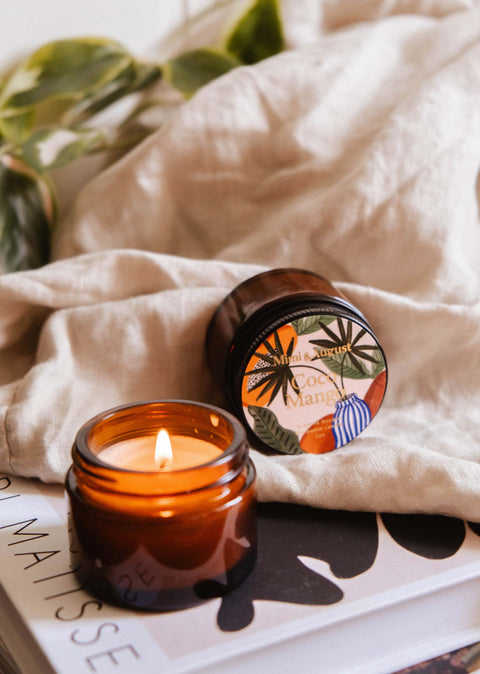 Coco Mango - 2 oz Mimi & August Candles art-noise.myshopify.com coco-mango-2-oz