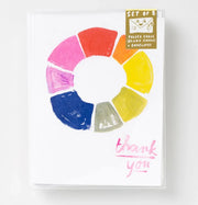 Yellow Owl Workshop - Set of 8 - Thank You Color Wheel Risograph Card - Art Noise Yellow Owl Workshop - Set of 8 - Thank You Color Wheel Risograph Card Yellow Owl Workshop Greeting & Note Cards art-noise.myshopify.com yellow-owl-workshop-set-of-8-thank-you-color-wheel-risograph-card