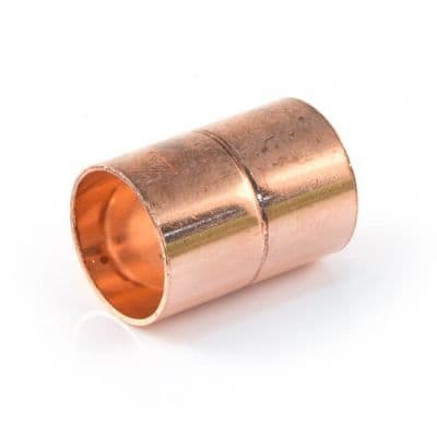 Byson Copper Equal Pipe Connectors - Straight