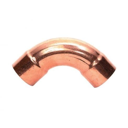 Byson Copper Equal Pipe Connectors - Elbow 90 degree