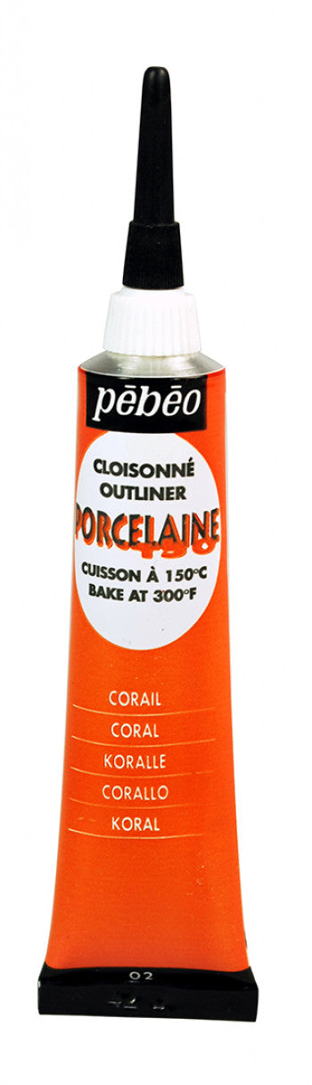 Porcelaine 150 - Outliner 20ml Coral - Art Noise