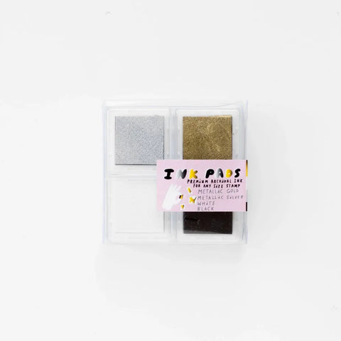 Yellow Owl Workshop - Gold Silver White Black Chroma Ink Pad - Art Noise Yellow Owl Workshop - Gold Silver White Black Chroma Ink Pad Yellow Owl Workshop Ink Pads art-noise.myshopify.com yellow-owl-workshop-gold-silver-white-black-chroma-ink-pad Yellow Owl Workshop - Gold Silver White Black Chroma Ink Pad Yellow Owl Workshop Ink Pads art-noise.myshopify.com yellow-owl-workshop-gold-silver-white-black-chroma-ink-pad