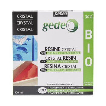 GEDEO - 300 ml Kit Bio-based Crystal Resin - Art Noise