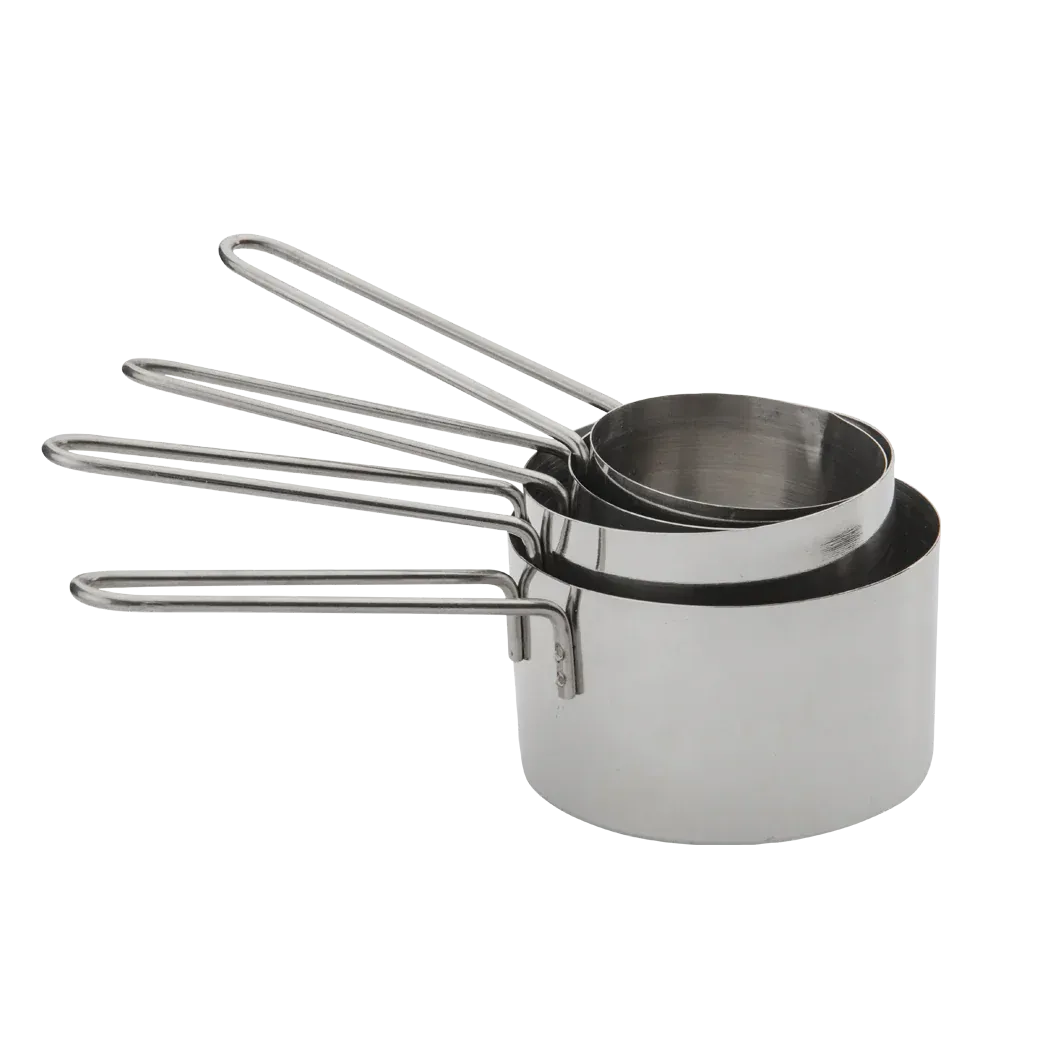 Stainless Steel Measuring cup set SHARP Knife Shop Accessory art-noise.myshopify.com stainless-steel-measuring-cup-set Stainless Steel Measuring cup set SHARP Knife Shop Accessory art-noise.myshopify.com stainless-steel-measuring-cup-set