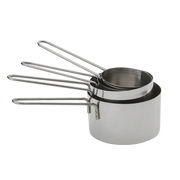 Stainless Steel Measuring cup set SHARP Knife Shop Accessory art-noise.myshopify.com stainless-steel-measuring-cup-set Stainless Steel Measuring cup set SHARP Knife Shop Accessory art-noise.myshopify.com stainless-steel-measuring-cup-set