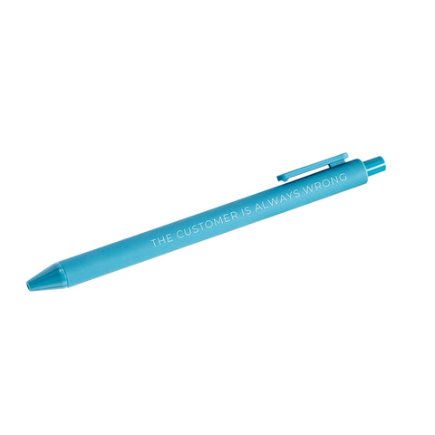 The customer is always wrong pen Creativien product_type art-noise.myshopify.com the-customer-is-always-wrong-pen