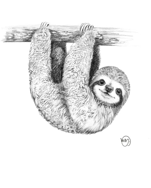 Cute Baby Sloth LE NID atelier illustration art-noise.myshopify.com cute-baby-sloth Cute Baby Sloth LE NID atelier illustration art-noise.myshopify.com cute-baby-sloth