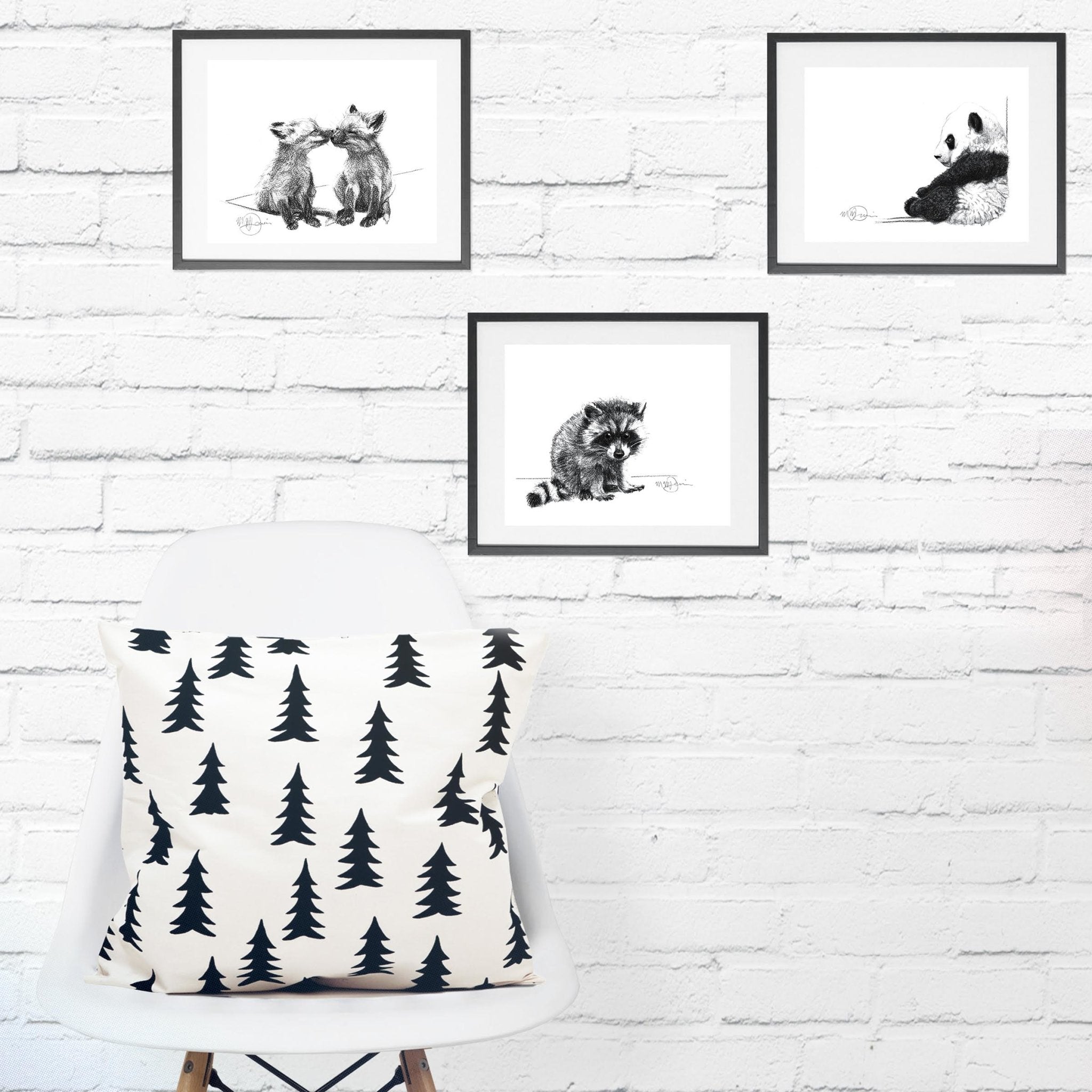 Cute Sitting Panda