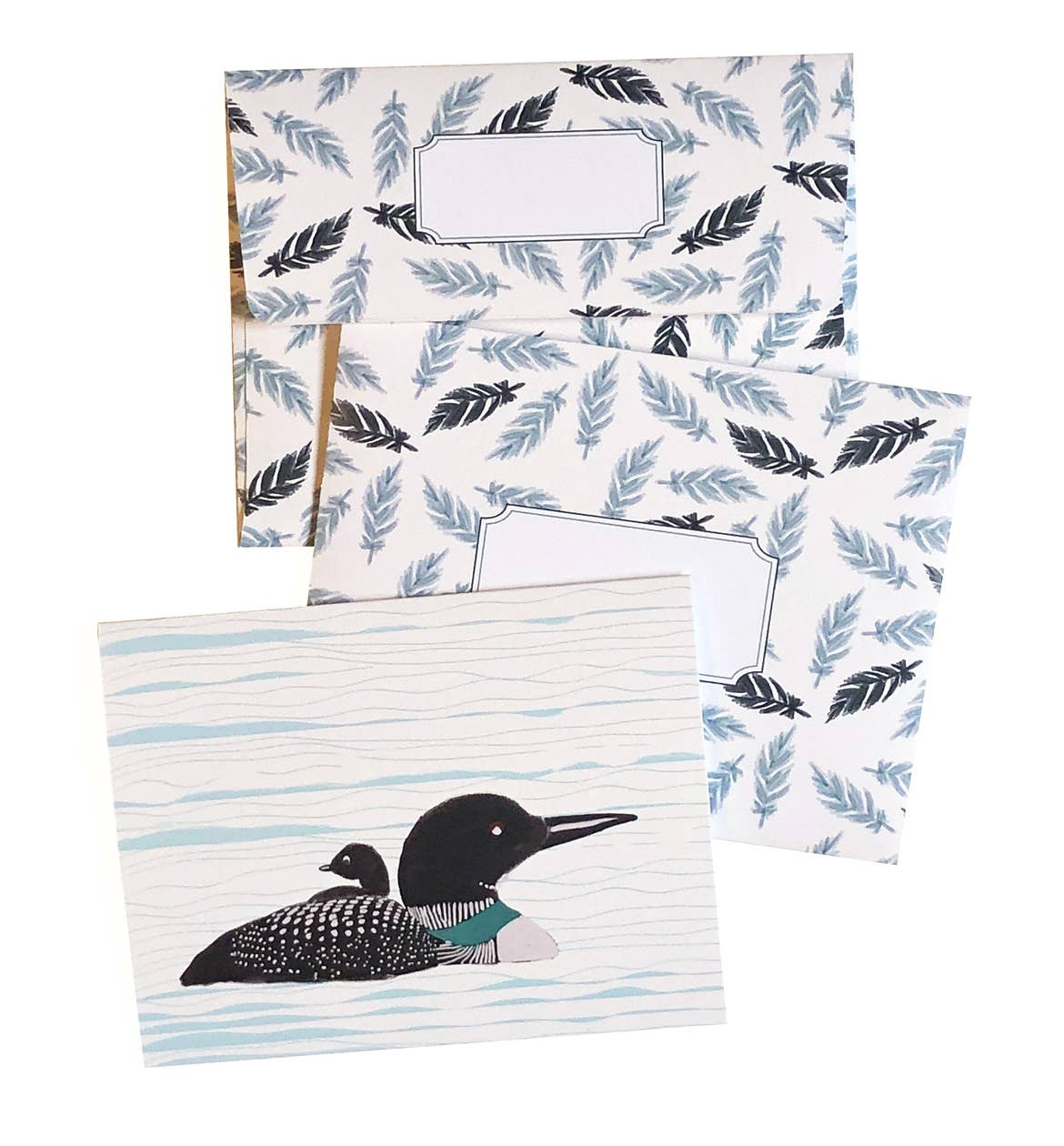 Great Northern Loon Greeting Card - Blank, Eco-Friendly, A2